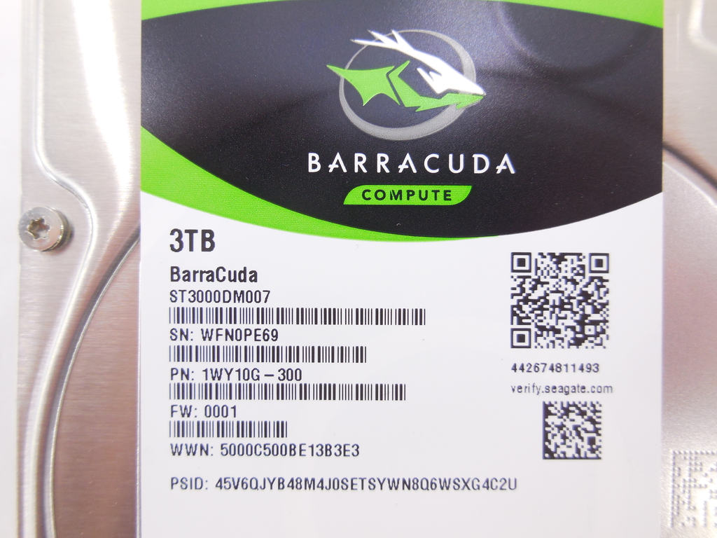 Жесткий диск 3.5" SATA HDD Seagate Barracuda  - Pic n 297899