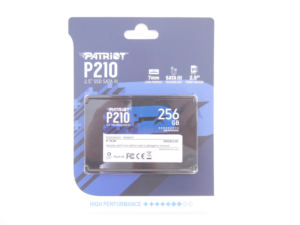 Твердотельный накопитель Patriot Memory P210 256Gb - Pic n 297996