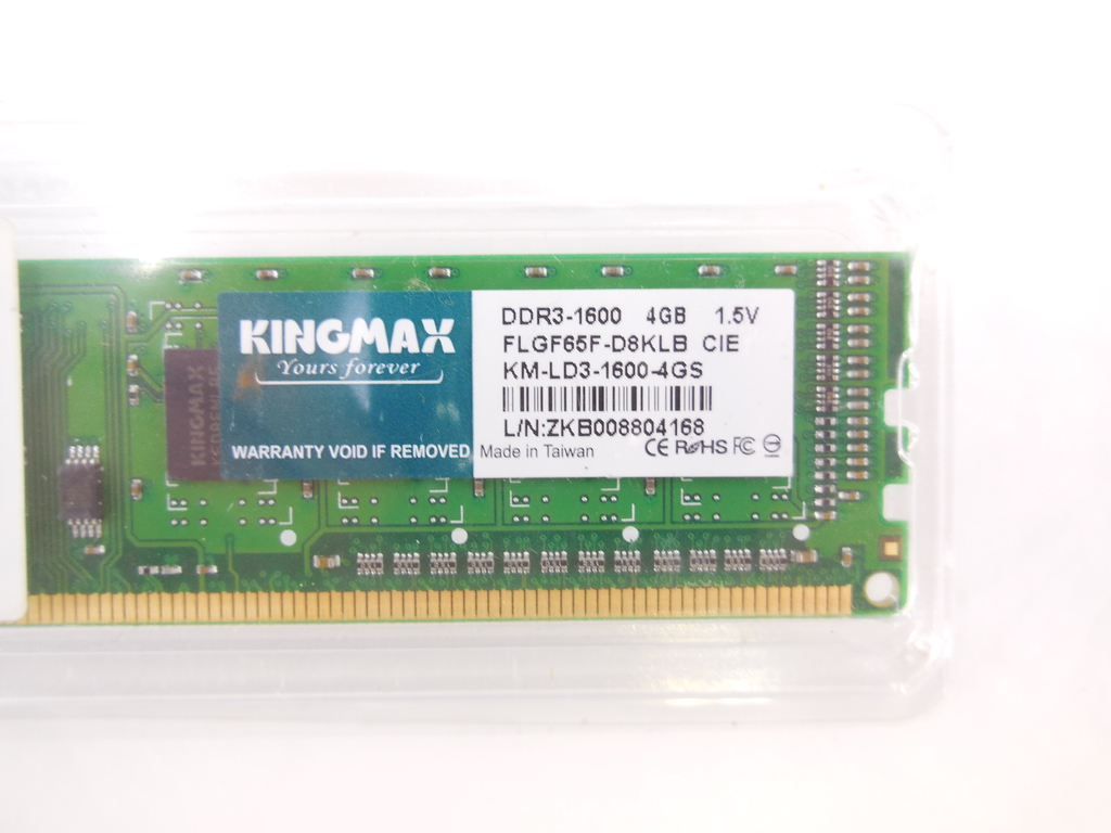 Оперативная память DDR3 Kingmax 4 ГБ  - Pic n 298007