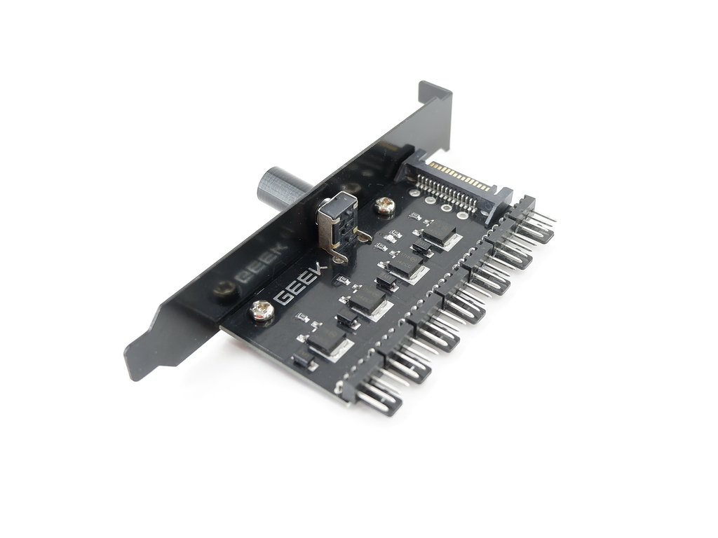 Контроллер скорости на 7х вентиляторов ПК 3-4pin - Pic n 298299