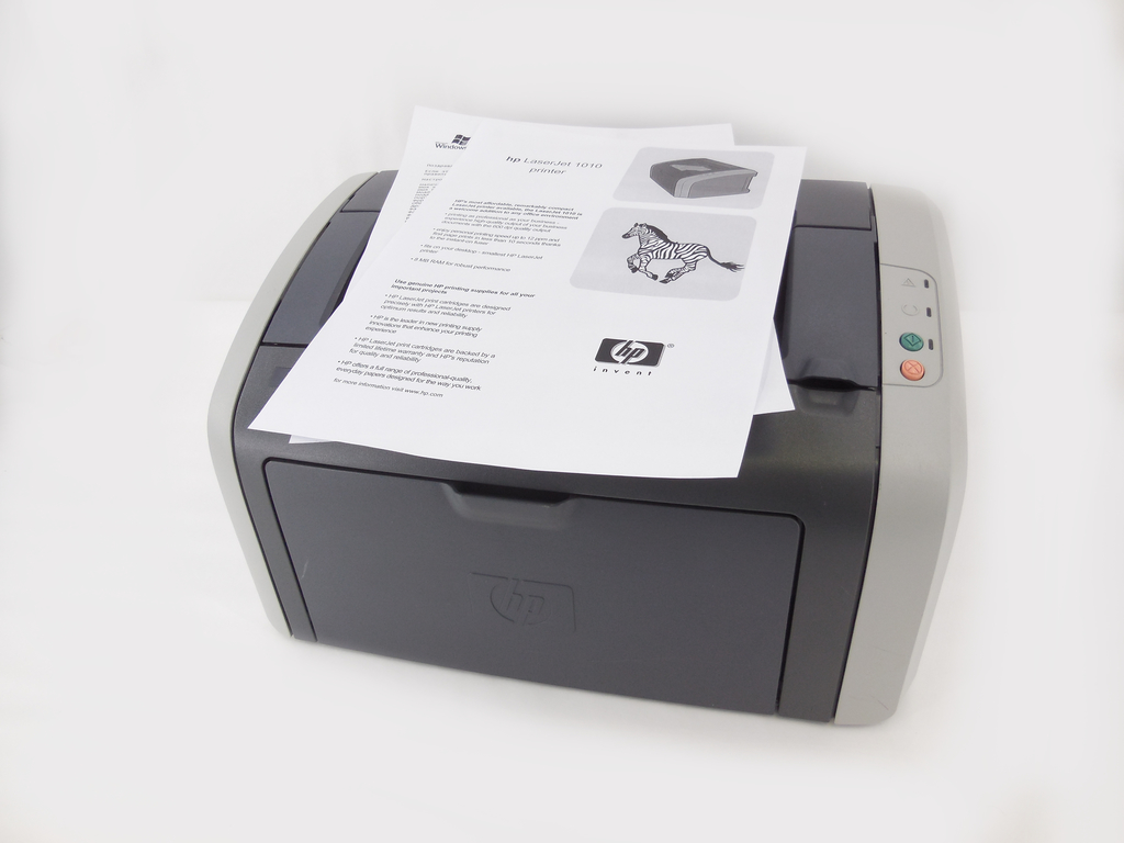 Принтер HP LaserJet 1010 ,A4, Тонер 100% - Pic n 298336