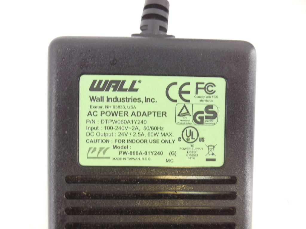 Блок питания AC/DC Adaptor DC 24V, 2500 mA - Pic n 298588