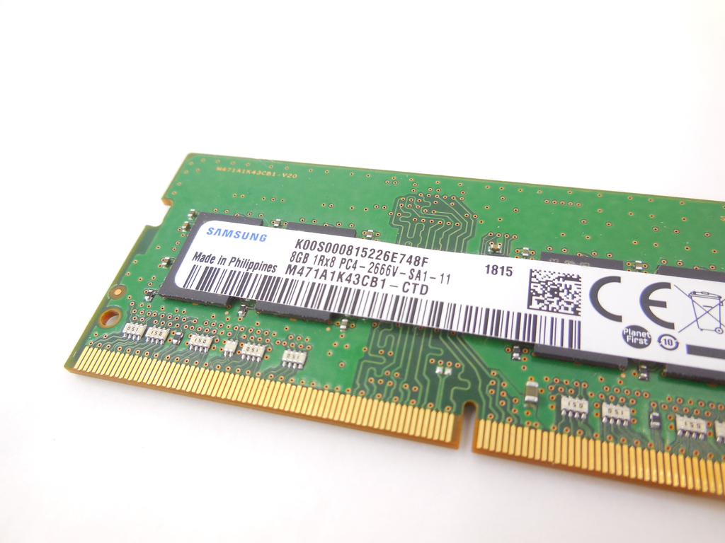 Память SO-DIMM DDR4 8Gb Samsung M471A1K43CB1 - Pic n 298613