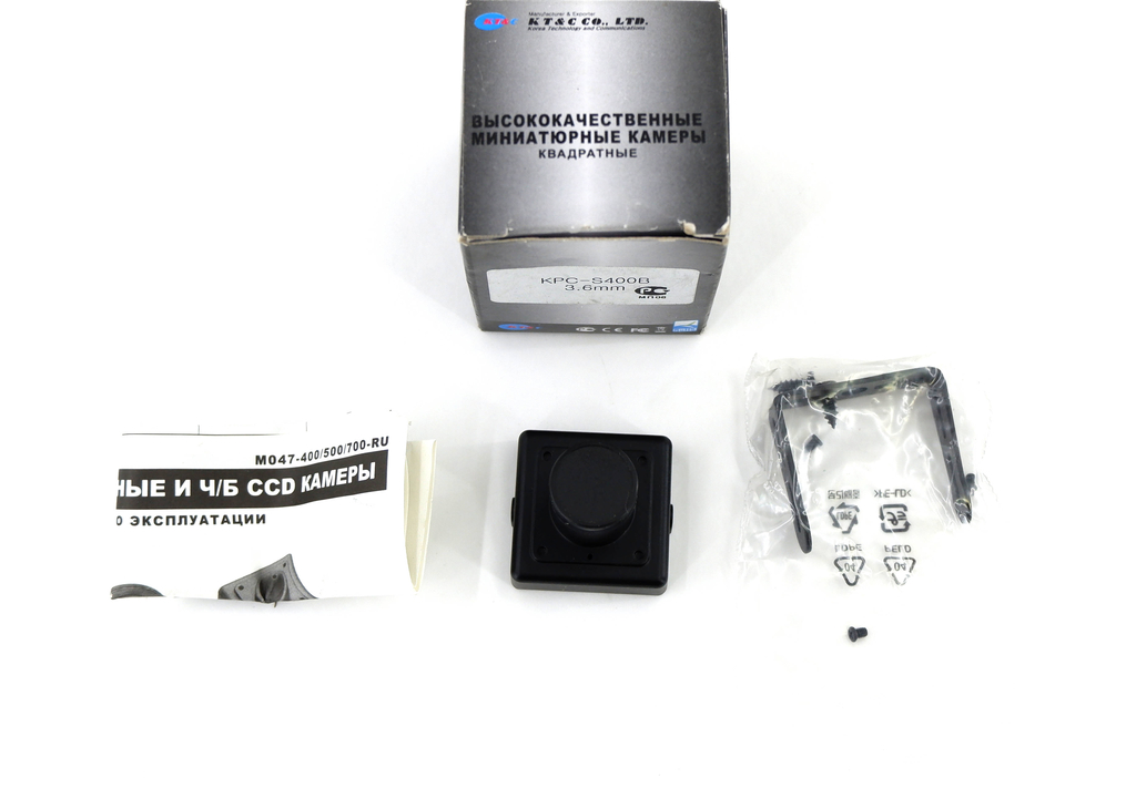 Миниатюрная камера KT&C KPC-S400B (3.6) - Pic n 298702