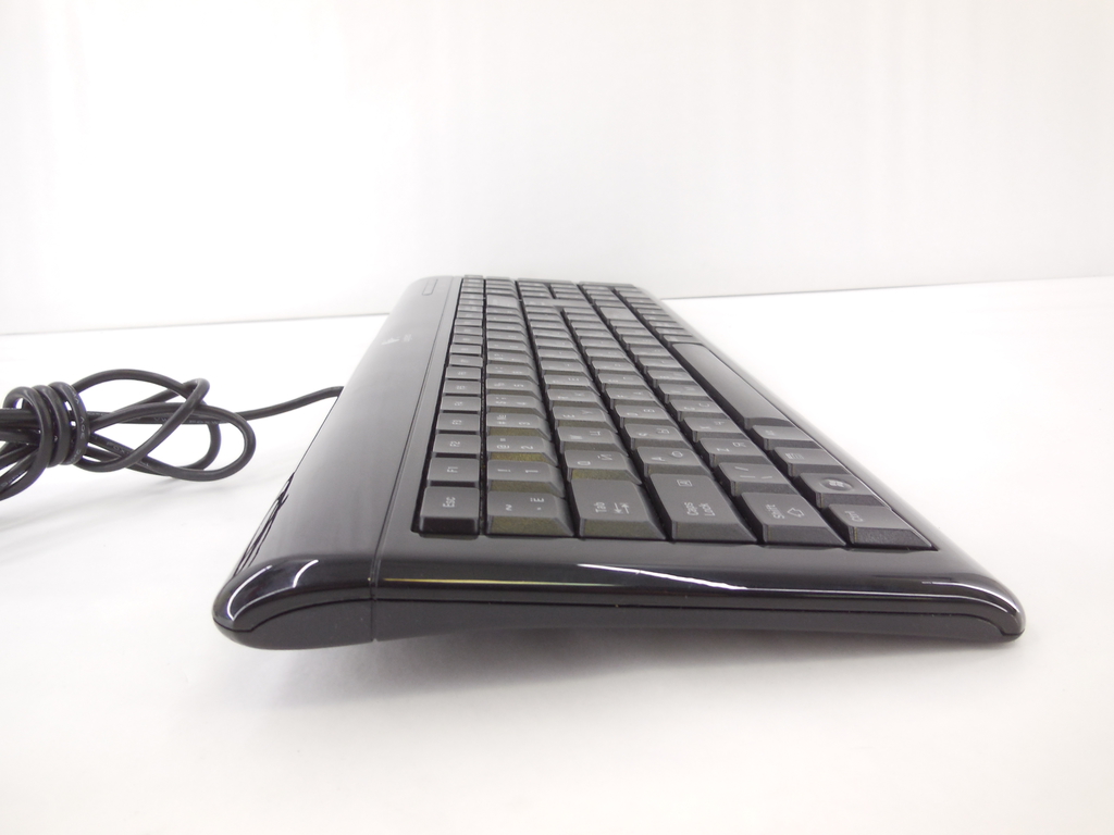 Клавиатура USB Logitech Ultra-Flat Keyboard Black - Pic n 298726