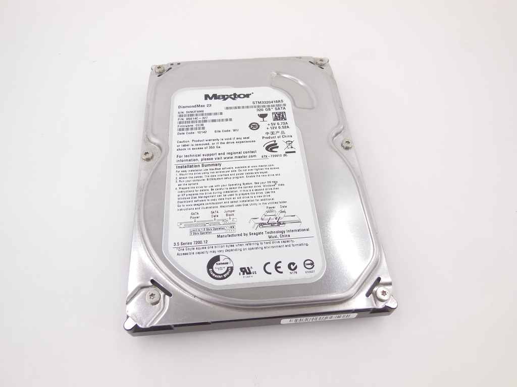 Жесткий диск HDD SATA 320Gb Maxtor - Pic n 298947