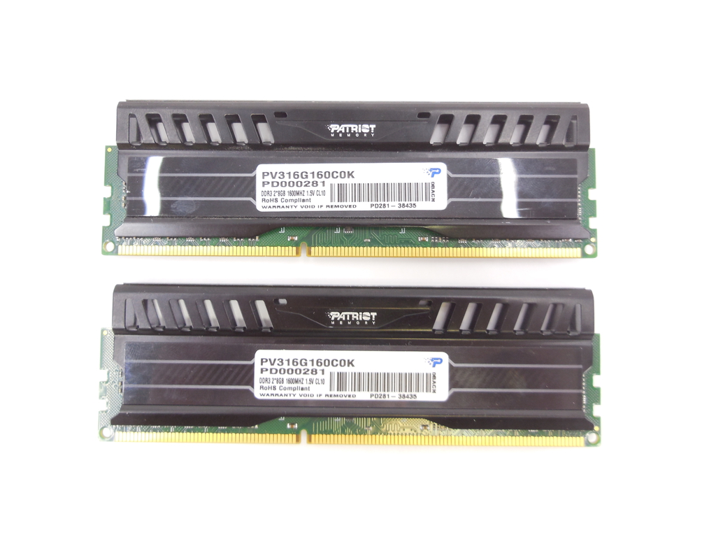 Оперативная память DDR3 16GB 2x8GB Patriot Viper - Pic n 299344