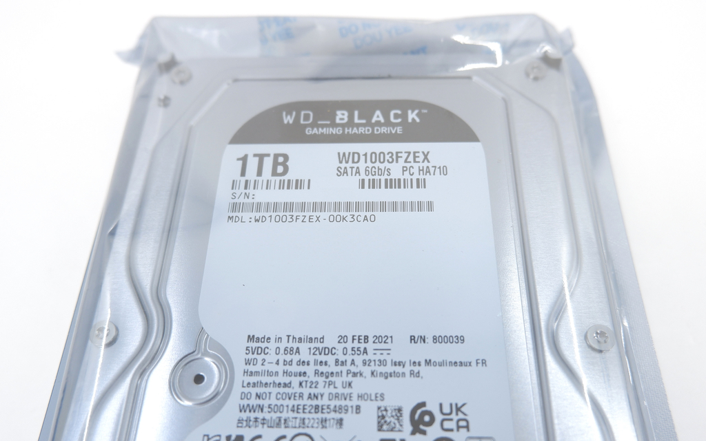 Жесткий диск 3.5 SATA 1TB WD Black WD1003FZEX - Pic n 299483
