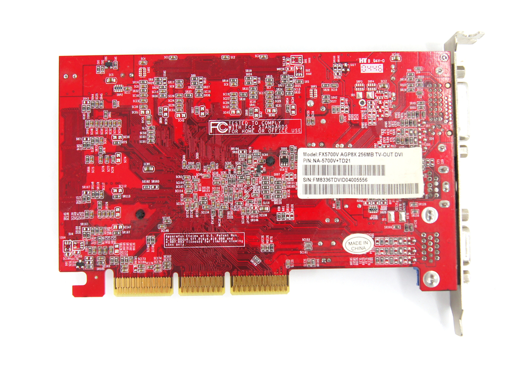 Видеокарта AGP Palit FX5700V 256Mb - Pic n 299591