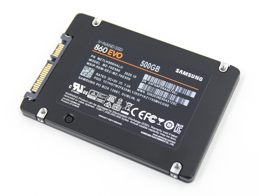 Накопитель SSD 2.5 SATA 500GB Samsung 860 EVO - Pic n 299642