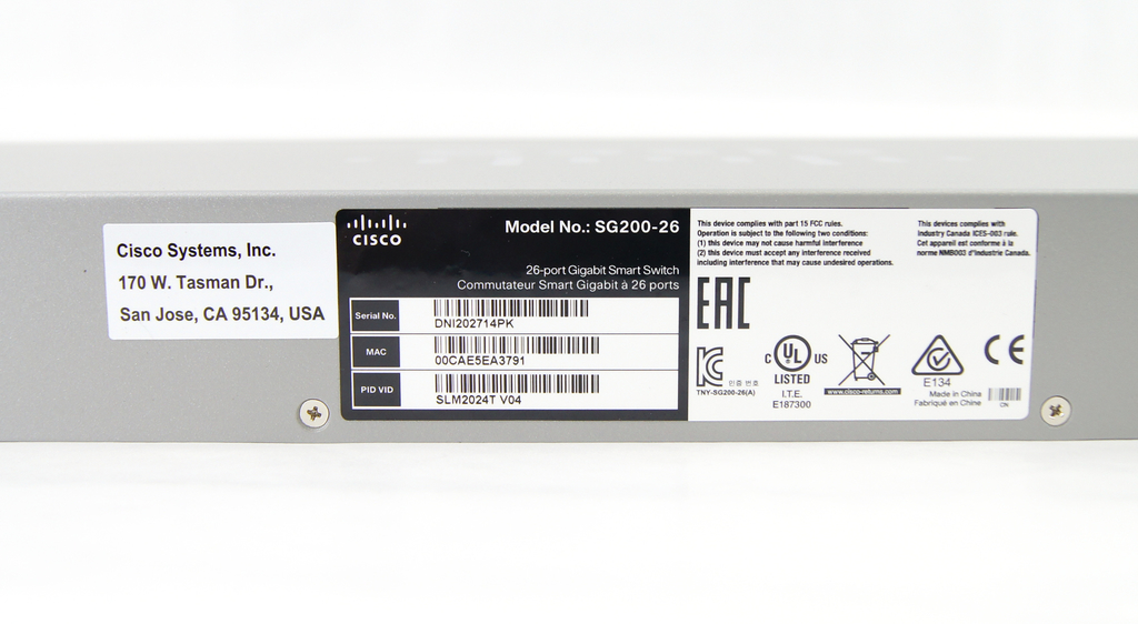 Коммутатор Cisco SG200-26P - Pic n 299639