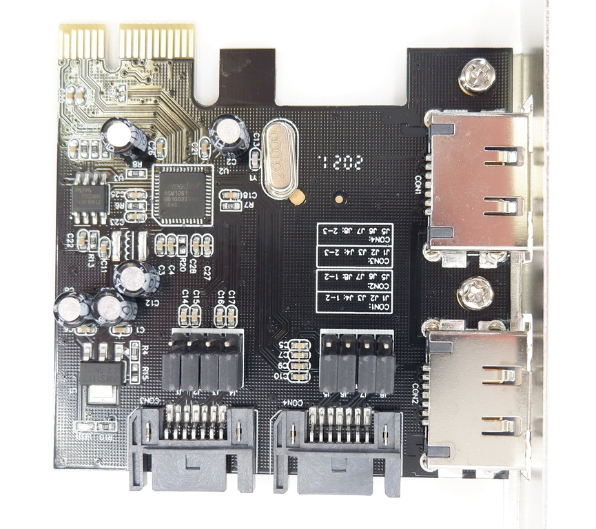 Контроллер PCI-E SATA3 Orient A1061S - Pic n 269155