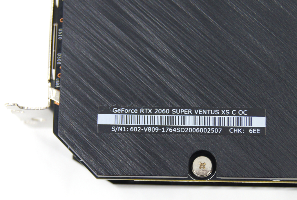 Видеокарта MSI GeForce RTX 2060 Super 8GB - Pic n 299823