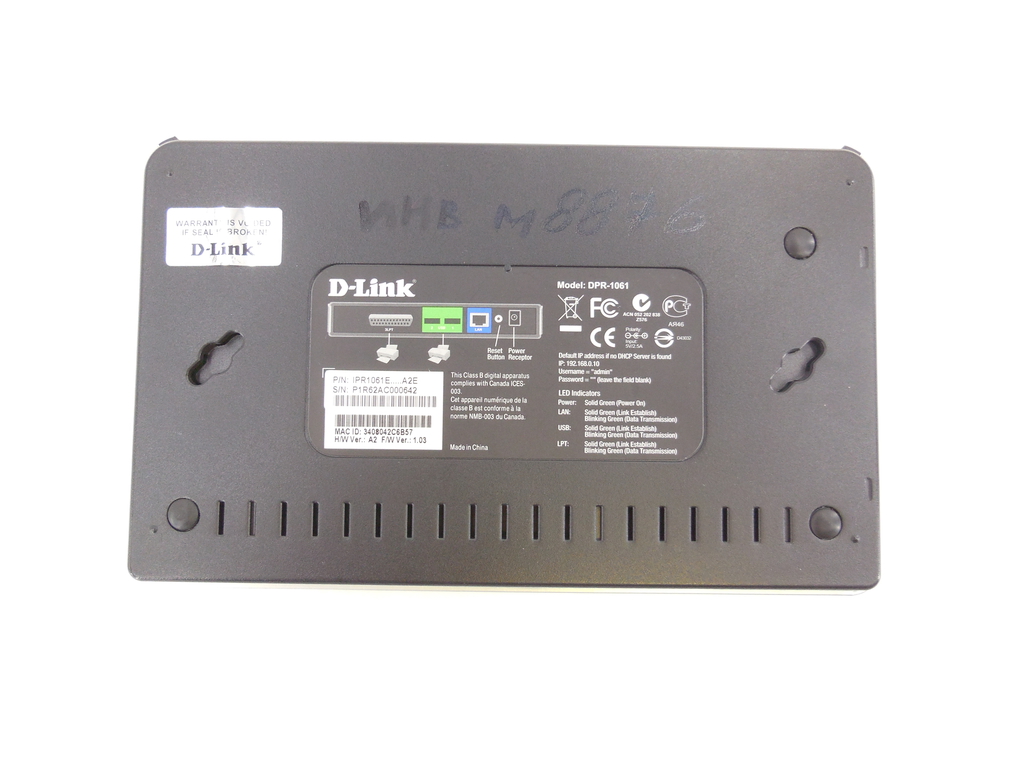 Принт-сервер D-Link DPR-1061 - Pic n 299854