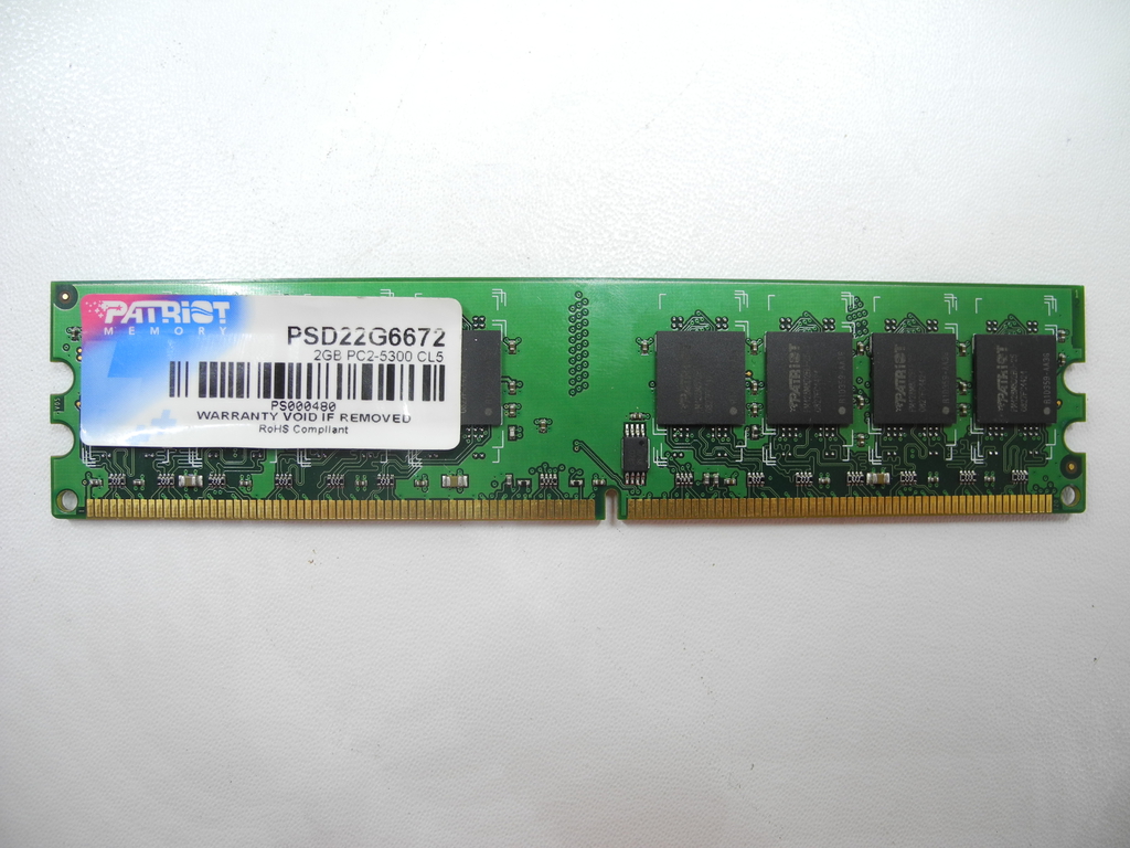 Модуль памяти DDR2 2GB Patriot PSD22G6672 - Pic n 300687