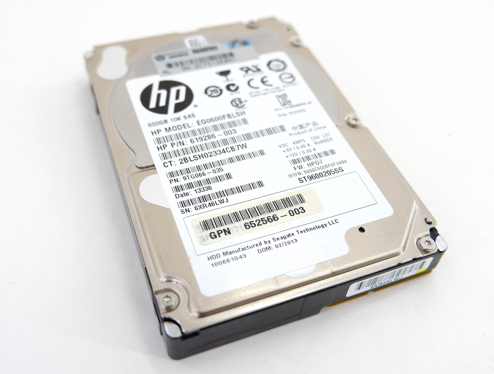 Серверный диск HDD SAS 2.5 600GB HP EG0600FBLSH - Pic n 300703