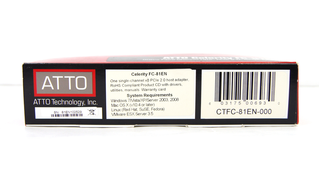 Контроллер FC to PCI-E ATTO Celerity FC-81EN - Pic n 294479