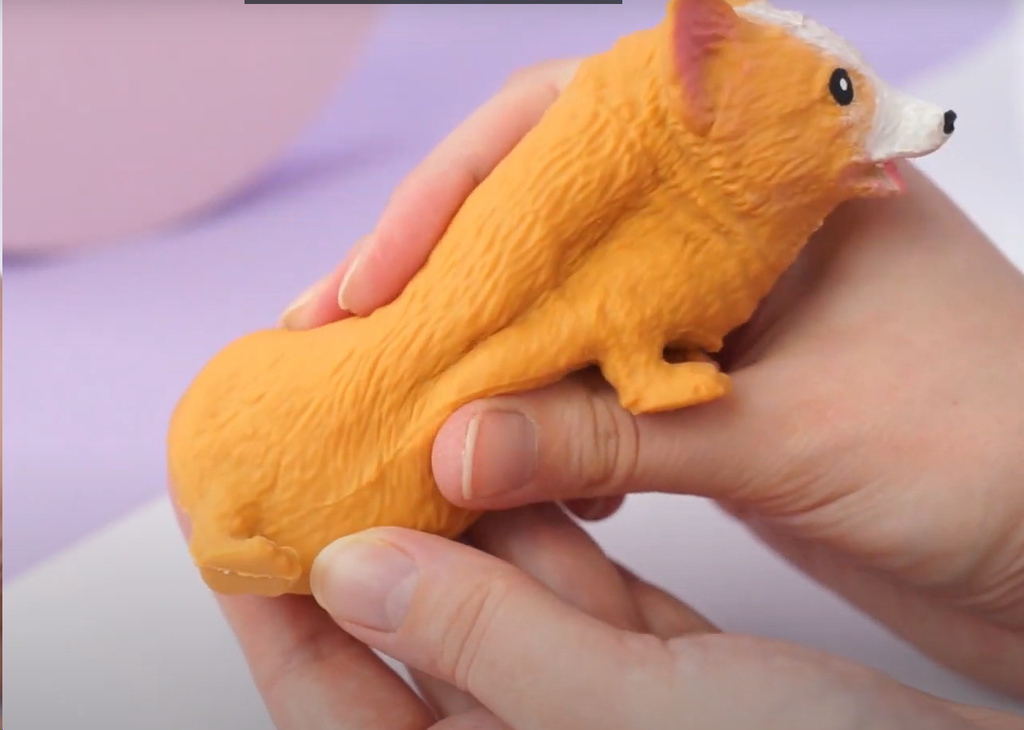 Игрушка-антистресс тянучка Корги 6см - Pic n 301176