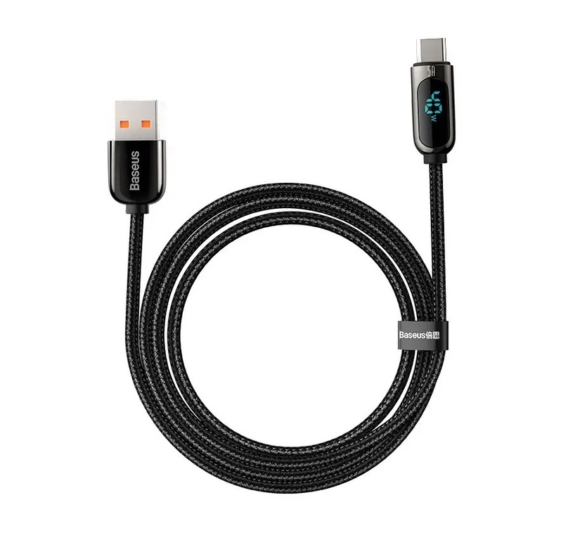 Кабель USB BASEUS Fast Charging USBType-C 5A 2м - Pic n 301223
