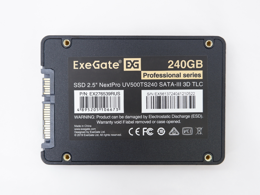 SSD диск 240Гб ExeGate NextPro 2.5 240GB SATA III  - Pic n 301460