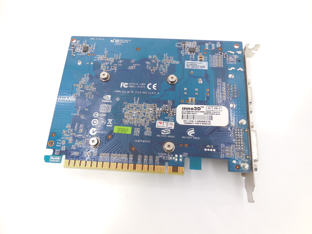 Видеокарта PCI-E Inno3D GeForce GT 630 1Gb - Pic n 302410