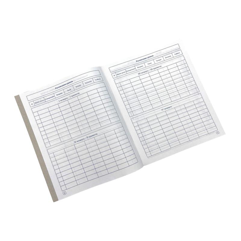 Дневник школьный Классика с 1-11 классы белый  - Pic n 302617