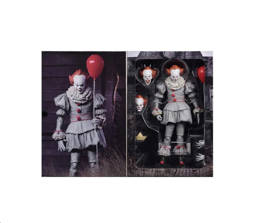 Подвижная фигурка клоуна Пеннивайза из Оно 18см - Pic n 302639