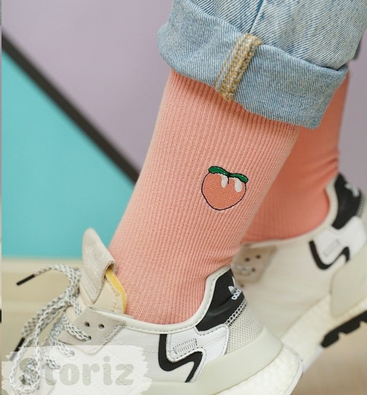 Носки “Fruit” персиковый, р.37-40 - Pic n 302863