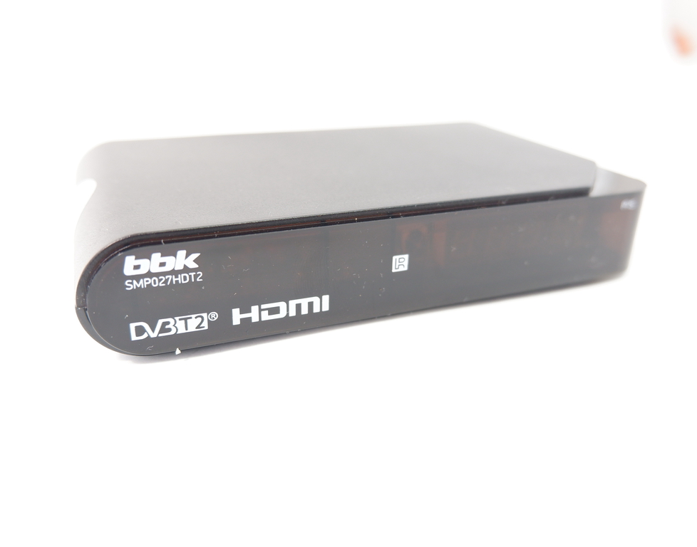 Ресивер ТВ DVB-T DVB-T2 приставка BBK Black - Pic n 303306