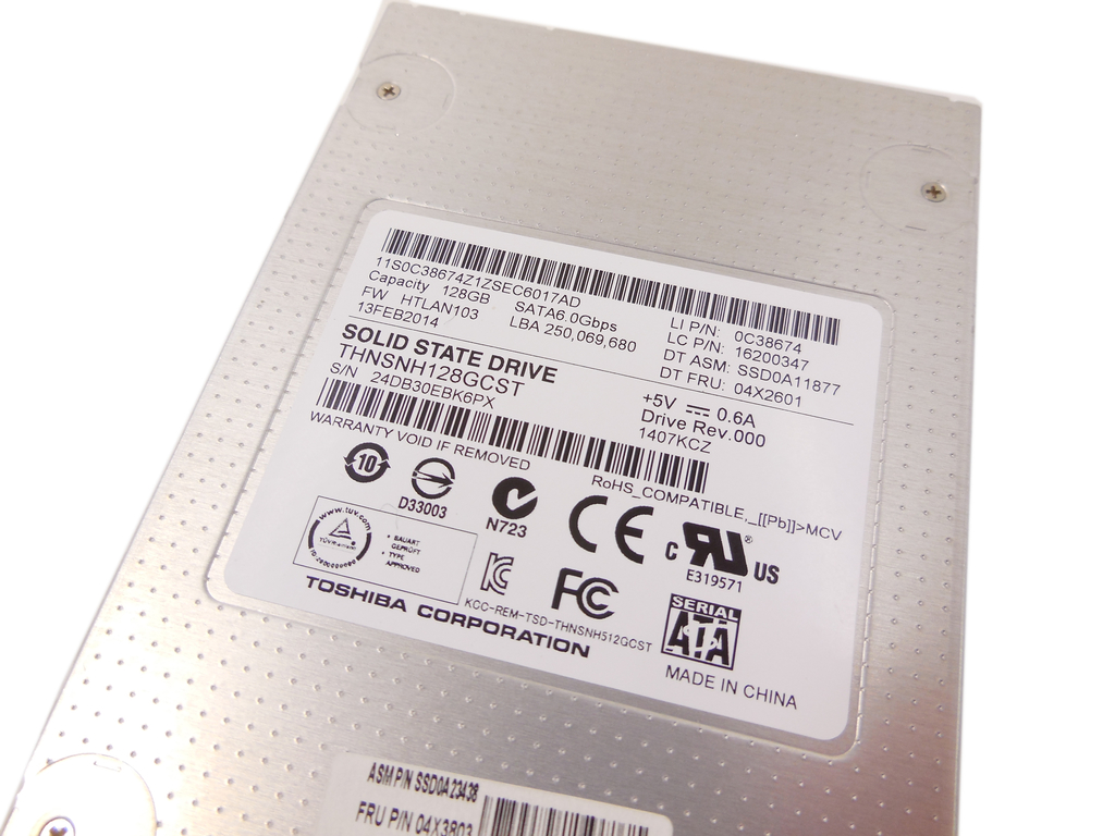 Твердотельный накопитель SSD 128Gb Toshiba - Pic n 303489