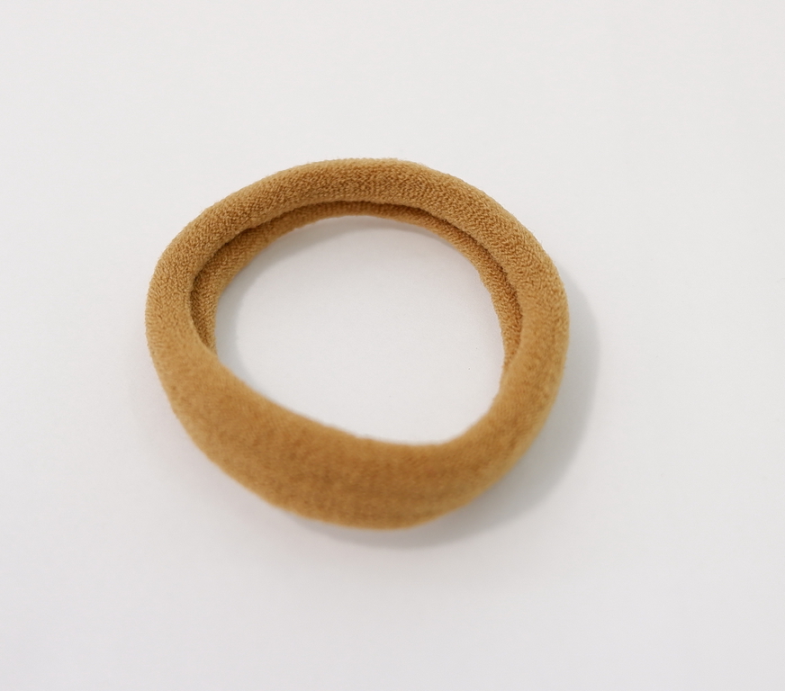 Комплект коричневых резинок для волос 10 шт. - Pic n 303495