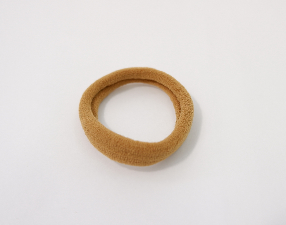 Комплект коричневых резинок для волос 10 шт. - Pic n 303495