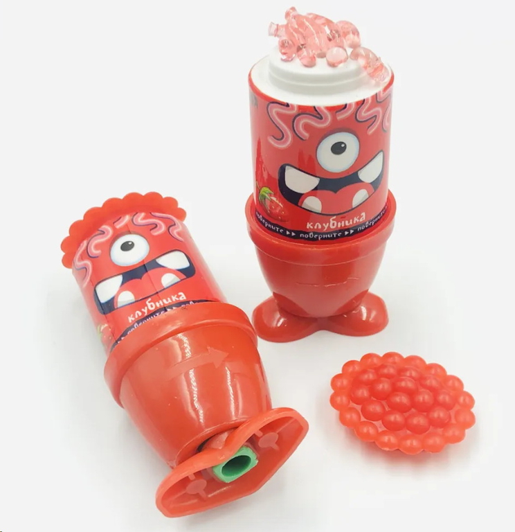 Жидкая карамель МОНСТРИКИ КУДРЯШКИ 8гр 1шт. - Pic n 303589