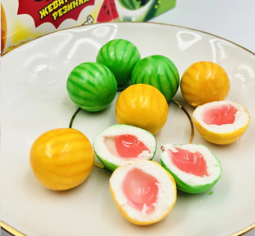 Жевательная резинка с начинкой БАБЛ ФРУКТ 1шт. 16г - Pic n 303676