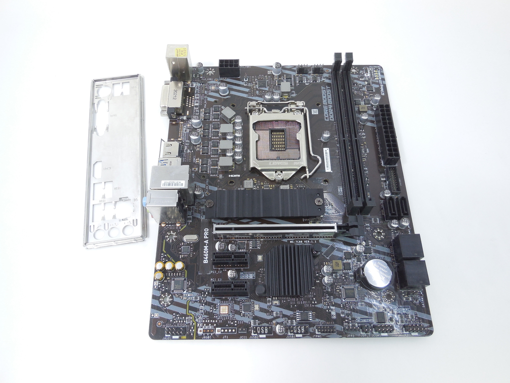 Мат. плата Socket 1200 MSI PRO B460M-A PRO - Pic n 303872