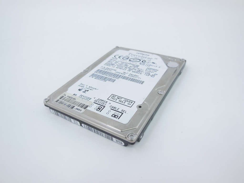 Жесткий диск 2.5" IDE 40Gb Hitachi HTS424040M9AT00 - Pic n 306410
