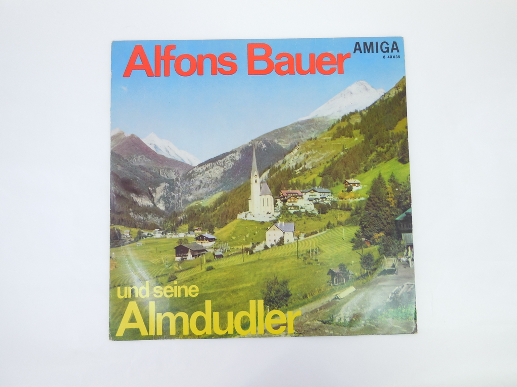 Пластинка Alfons Bauer und Almdudler 8 40 0 35 - Pic n 306666