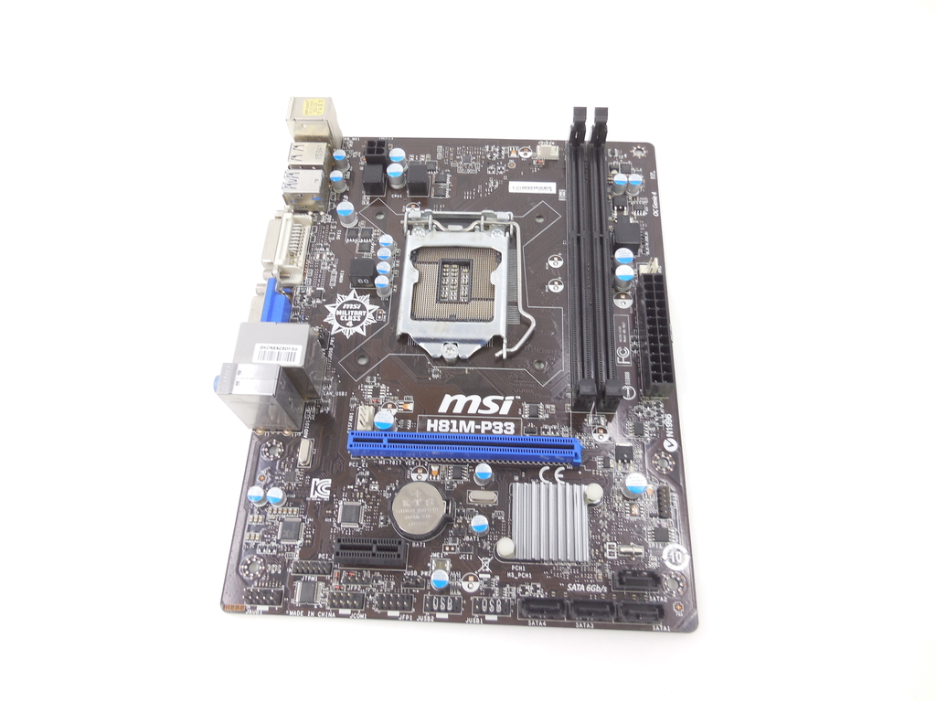 Материнская плата Socket 1150 MSI H81M-P33 - Pic n 307053