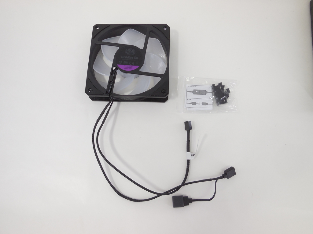 Вентилятор для корпуса Cooler Master SickleFlow 120, черный/ARGB MFX-B2DN-18NPA-R1 - Pic n 307128