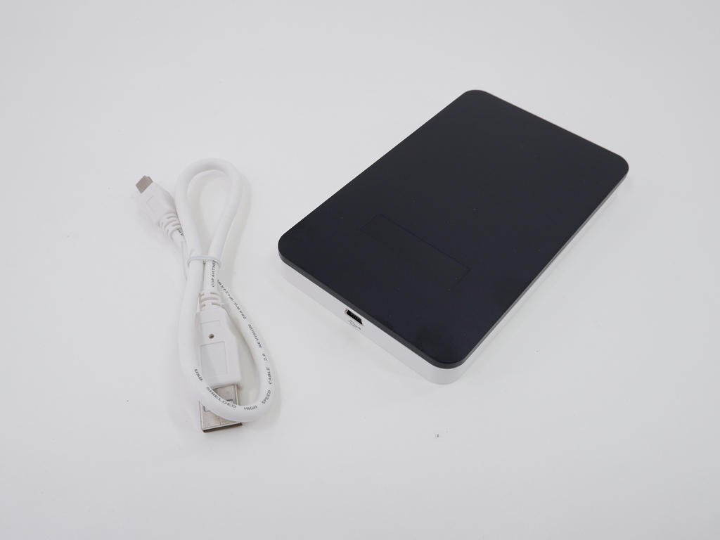Внешний жесткий диск USB 3Q 320GB цвет белый с черным, (выносной). В коробке полный комплект. - Pic n 307233