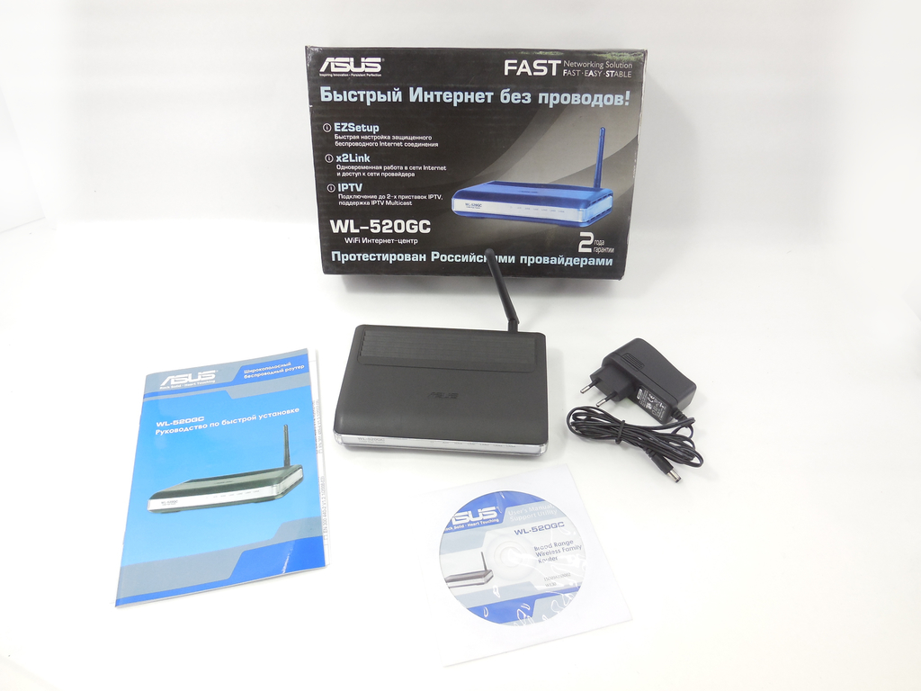 Wi-Fi роутер ASUS WL-520GC - Pic n 307949