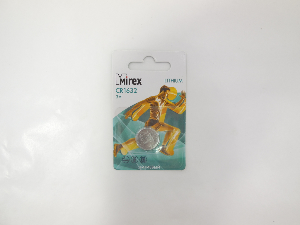 Батарейка CR1632 3В литиевая Mirex в блистере 1 шт. - Pic n 307966
