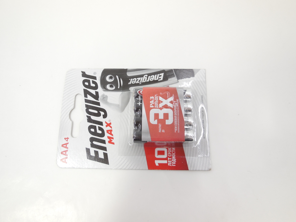 Набор батареек мизинчиковых Enrgier max AAA LR03 4 шт - Pic n 307972