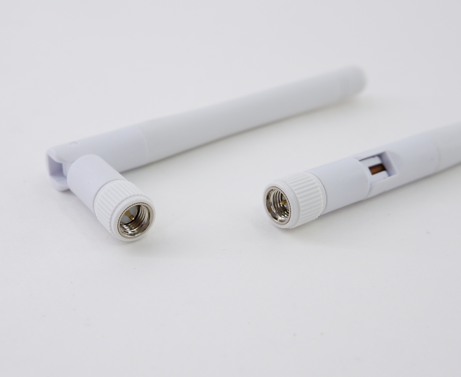 Wi-Fi антенна 5DBi 2.4G 2DB всенаправленная SMA Male 11cm, Прямая или угловая для роутеров, цвет Белый 1шт. - Pic n 308021
