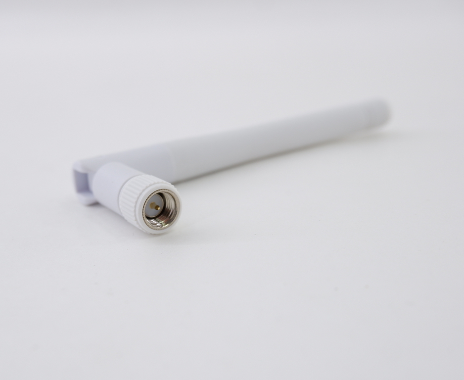 Wi-Fi антенна 5DBi 2.4G 2DB всенаправленная SMA Male 11cm, Прямая или угловая для роутеров, цвет Белый 1шт. - Pic n 308021