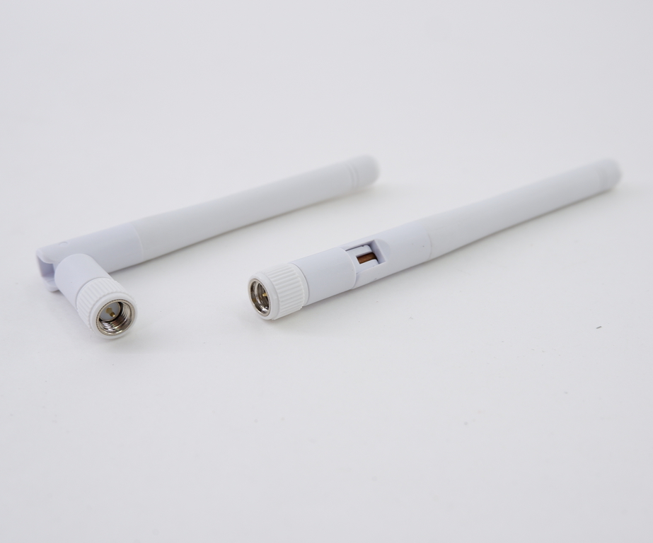 Wi-Fi антенна 5DBi 2.4G 2DB всенаправленная SMA Male 11cm, Прямая или угловая для роутеров, цвет Белый 1шт. - Pic n 308021