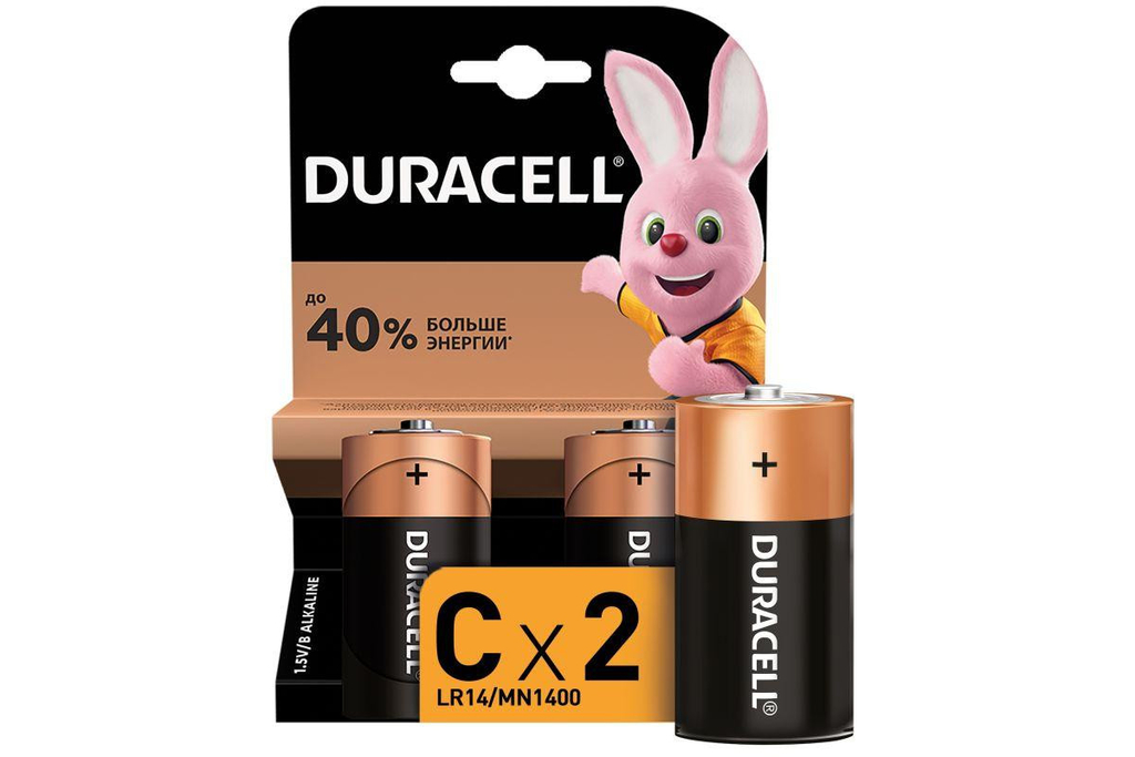 Батарейка 1.5В Duracell (PLUS) MN1400-2 2шт - Pic n 307982