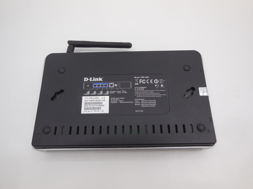Wi-Fi роутер D-link DIR-400 - Pic n 308443