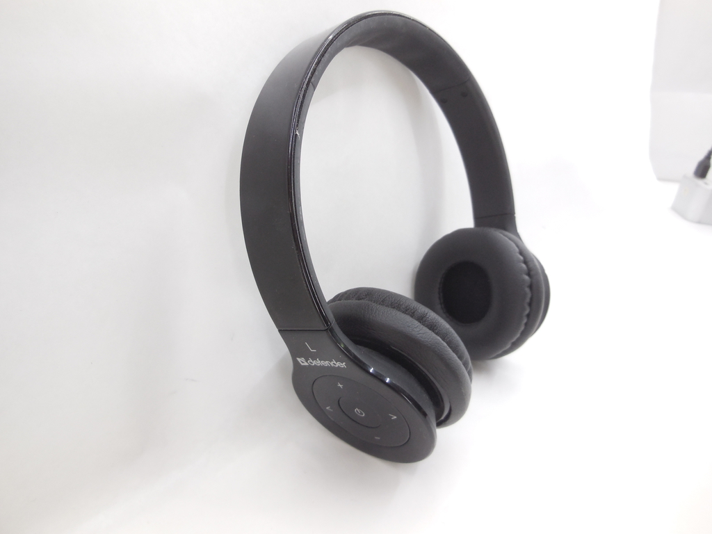 Bluetooth наушники DEFENDER FreeMotion HN-B701, беспроводная полноразмерная гарнитура, чёрная - Pic n 308650