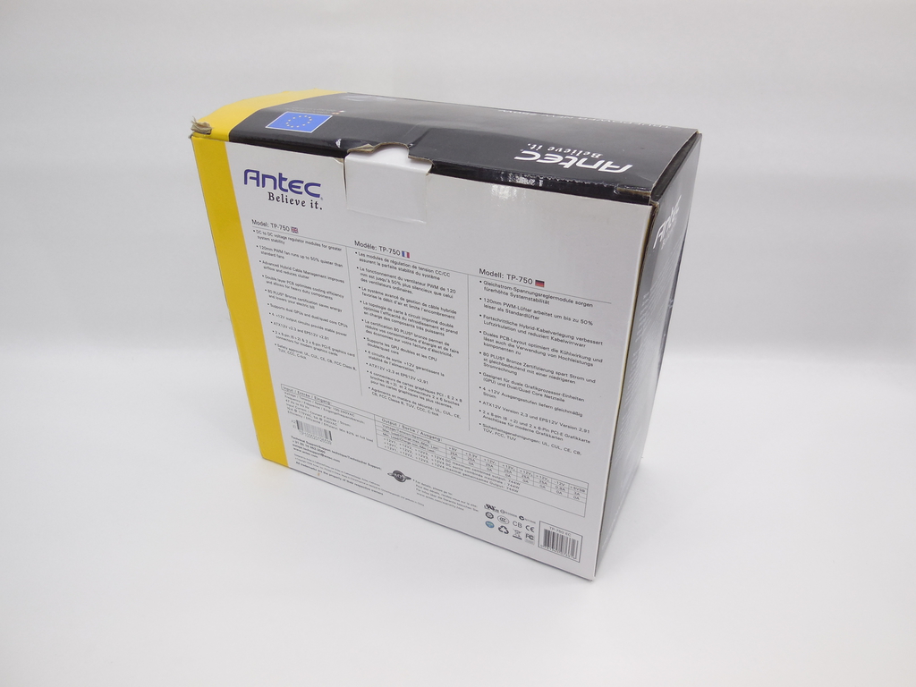 Блок питания Antec TruePower TP-750 Blue 750 Вт - Pic n 309049